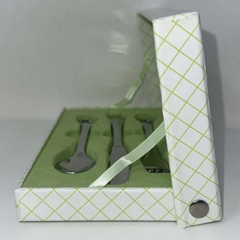 Oneida Set 3 Child 18/10 Stainless Steel Duckling Spoon‎ Knife Fork New